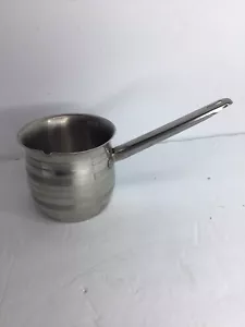 Stainless Steel Butter Warmer or Wax Warmer 3 x 3 inches Preowned - Picture 1 of 5
