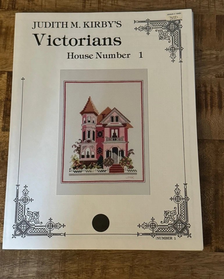 Judith Kirby’s Cross Stitch Pattern: Victorian House 1 - Image 1 of 1