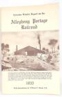 ALLEGHENY PORTAGE RAILROAD: SYLVESTER WELCH'S REPORT - 1988 BOOKLET - SHANK -VG