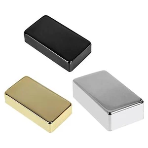 Sealed Brass Pickup Covers No Holes Lightweight Humbucker Pickup Cover Guitar - Picture 1 of 10