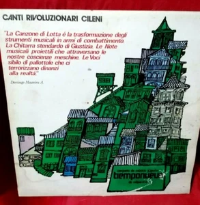 CANTI RIVOLUZIONARI CILENI Revolutionary Songs LP ITALY 1973 MINT- - Imagen 1 de 2