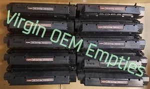 10 Virgin Genuine Empty Canon X-25 Toner Cartridges FREE SHIPPING X25 - Picture 1 of 1