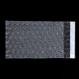 105 PCS Clear Bubble Packing Envelope Pouches Plastic Bag 4" x 6"_105 x 155+20mm - Picture 1 of 12