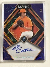 6/8 2023 Wild Card Auto Mania Baseball Chase Dollander Colorado Rockies 1st Rd