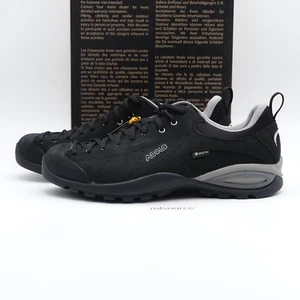 Size 9.5 Men's Asolo Shiver GV GTX Gore-Tex Waterproof Hiking Shoes Black - Picture 1 of 7