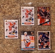 (5) Alexei Kovalev 1991-92 Upper Deck Rookie card RC 1992 1993-94 Topps Rangers 