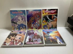 Lucky Star Vol. 1-6 - Anime DVD Complete Series Collection - Episodes 1-24 - Picture 1 of 9