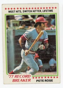 Vintage Baseball 1978 Topps #5 Pete Rose - Picture 1 of 2