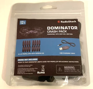 12 Pack RadioShack Dominator Propellers Crash Pack For 6001432.6001359 USB Cable - Picture 1 of 1