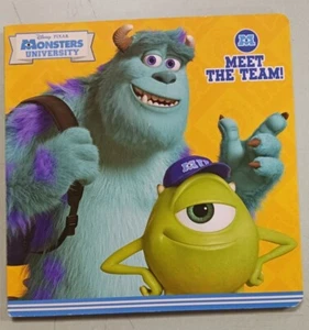 Monsters University Vorstand Buch Meet The Team 2014 NEU - Bild 1 von 3