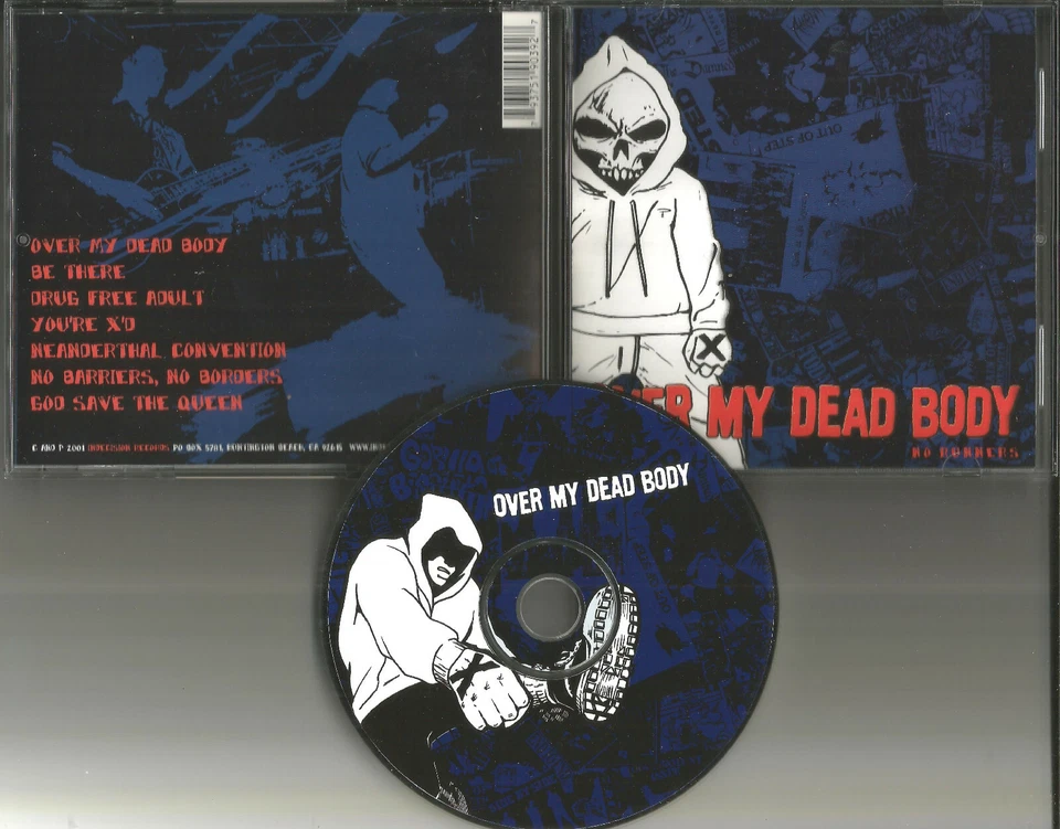 BOX CAR RACER & BUILT TO SPILL members OVER MY DEAD BODY runners CD SEX PISTOLS Foto 1 de 1