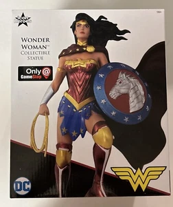DC Icon Heroes Wonder Woman Collectible Statue GameStop Exclusive #4683 of 5004 - Picture 1 of 11