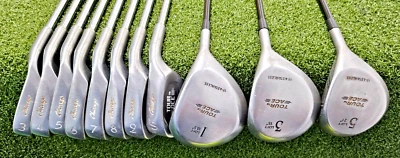 Juego combinado Chicago Tour Face de gran tamaño 3i-9, SW, 1w, 3w / Derecha / Bonitas empuñaduras / jd6233 Foto 1 de 4