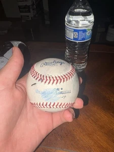 Juan Burgos Seattle Mariners Autographed Signed Baseball MLB MiLB Modesto Nuts  - Picture 1 of 3