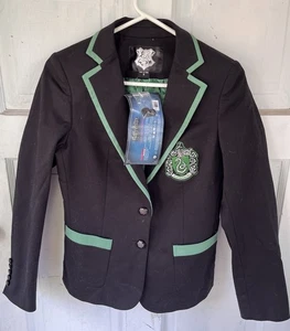 Harry Potter Women’s Blazer Slytherin Medium NWT NOS Think Geek Official Jacket - Picture 1 of 5