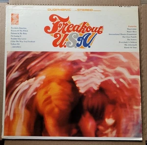 Freakout U.S.A. LP in shrink Sidewalk psych fuzz VG+/VG++ to NM - Picture 1 of 2