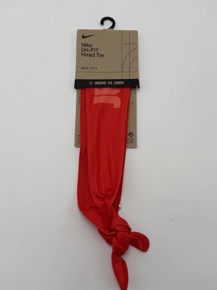 Nike Unisex Dri-FIT Move to Zero Adjustable Head Tie Head Band Just Do It