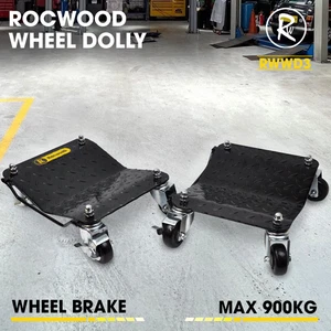 2PCS RocwooD Car Wheel Dolly Premium Ball Bearings Skate Furniture Car Mover - Picture 1 of 8