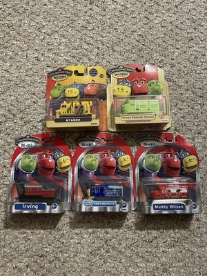 Chuggington Die Cast & Wooden Railway - Lot Of 5 - Wilson, Mtambo, Irving NEW - Image 1 of 4