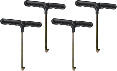 Shoe Lace Tightner, 4pcs Stainless Steel Outdoor Heights Tool,  - Image 1 of 4