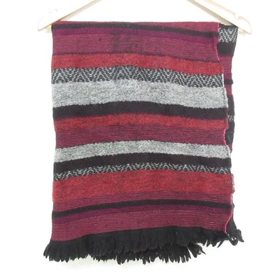 Missoni Bufanda Punto Rayas en Rojo Mujer USADA Foto 1 de 4