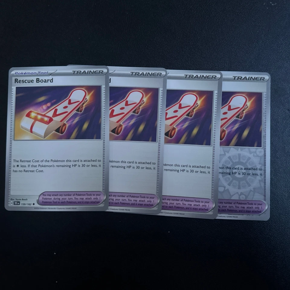 Rescue Board 159/162 Sv05: Temporal Forces Regular play set x4  - Image 1 of 1