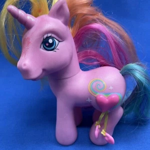 My Little Pony Rareza 3D Corazón Cinta Símbolo Unicornio Pony 2006 G3 Hasbro - Imagen 1 de 10