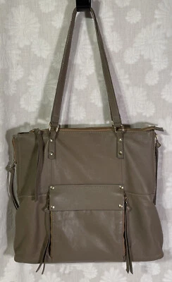 Bolsa tote de couro macio com zíper KOOBA - Imagem 1 de 4