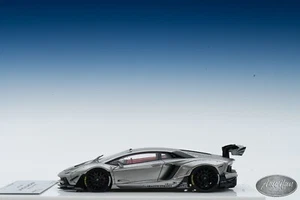 1/43 FuelMe LB Performance  Liberty Walk Lamborghini Aventador Matt Silver  - Picture 1 of 5