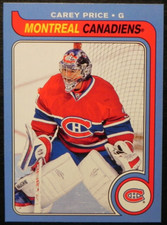 2008-09 08/09 O-Pee-Chee Retro #177 Carey Price Montreal Canadiens