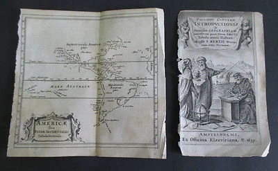 1659 Cluver Map AMERICAE (Americas & West Indies) - Image 1 of 3