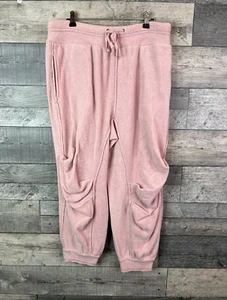 Pantaloni della tuta Free People Day Off Fleece Joggers XS rosa pantaloni della tuta accoglienti caldi - Foto 1 di 10