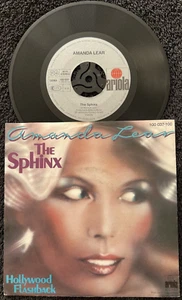 Amanda Lear – The Sphinx 7'' Vinyl PIC SLEEVE IMPORT 1978 CLEANED/TESTED VG+/VG+ - Imagen 1 de 7
