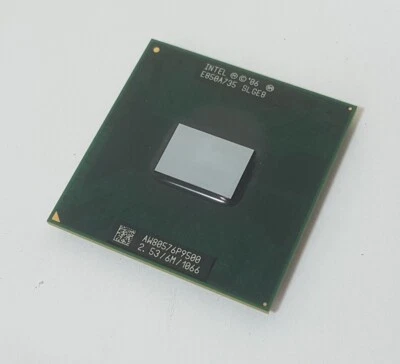 Intel Core 2 Duo P9500 SLGE8 2,53GHz 478-Pin Micro Sockel P Notebook CPU 25 Watt - Bild 1 von 2