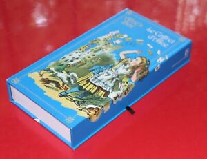 2014. Lewis Carroll, Le Coffret d'Alice / Alice's Box - 2 Livres + Jeu de Cartes