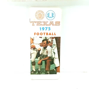 1975 Texas Longhorns College Football Medienführer Darrell Royal - Bild 1 von 2