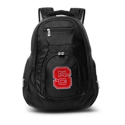 North Carolina State Wolfpack Laptop Backpack Black - Image 1 of 4