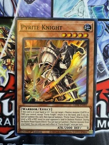 Yugioh Pyrite Knight LEDE-EN081 Super Rare 1st Ed NM - Picture 1 of 1
