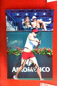 IVETA BENESOVA HAND SIGNED 6X4 TENNIS PHOTO  - Picture 1 of 1