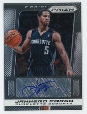 Jannero Pargo 2013-14 Prizm Auto Charlotte Hornet Lakers Bulls Raptors RAZORBACK