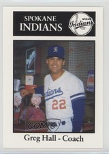 1989 Sport Pro Spokane Indians Greg Hall #8