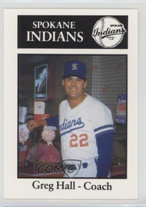 1989 Sport Pro Spokane Indians Greg Hall #8