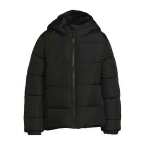 Swiss Tech Girls Heavyweight Black Mid-Weight Puffer Coat, Size XS (4-5) - Picture 1 of 4