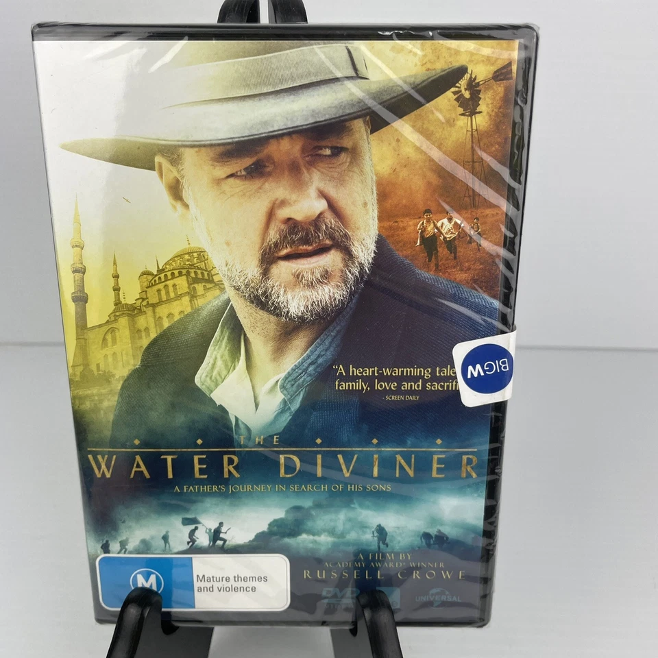 THE WATER DIVINER DVD Russell Crowe Region 2 & 4 Brand New & Sealed - Image 1 of 4
