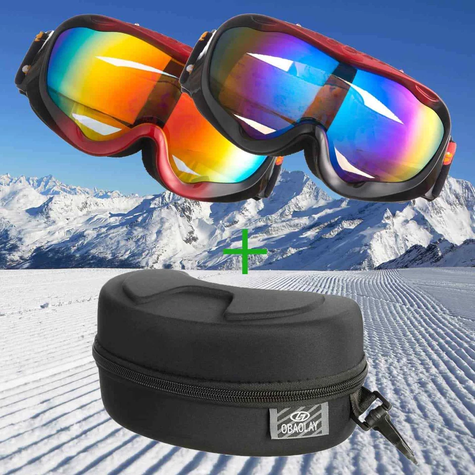 MTP-RACING Skibrille Snowboardbrille für Erwachsene verschiedene Farben