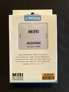 Rca To Hdmi AV Adapter Converter Cable CVBS 3RCA 1080P Composite Video Audio - Picture 1 of 3