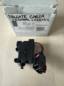 Siemens Tailgate Central Locking System For CORSA C D MERIVA 406-204-032-002V - Picture 1 of 8