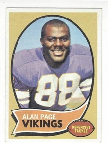 1970 Topps Football ALAN PAGE ROOKIE card #59! EX - EXMT+ RC Vikings!  FREE SHIP - Picture 1 of 2