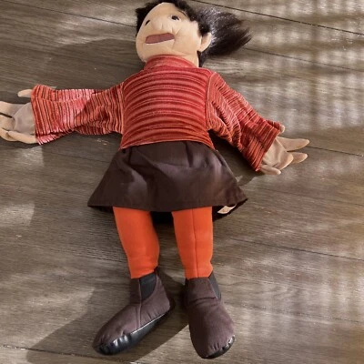 FOLKMANIS  24 Inch Puppet - Girl with Ponytails Puppet - Image 1 of 4