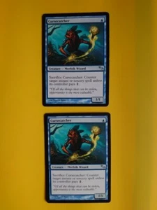 Cursecatcher x2  Shadowmoor.  Merfolk wizard   Magic the Gathering Card. - Picture 1 of 6